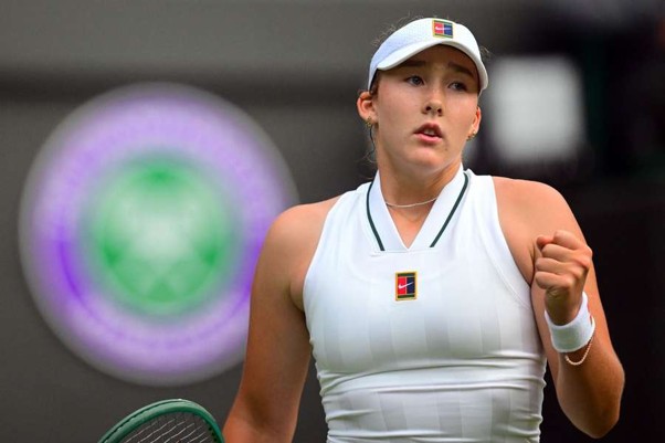 Andreeva Battles Past Linette As Wimbledon Tests The New French Open Champion Early Mirra Andreeva celebrates after defeating Magda Linette in the Wimbledon first round.