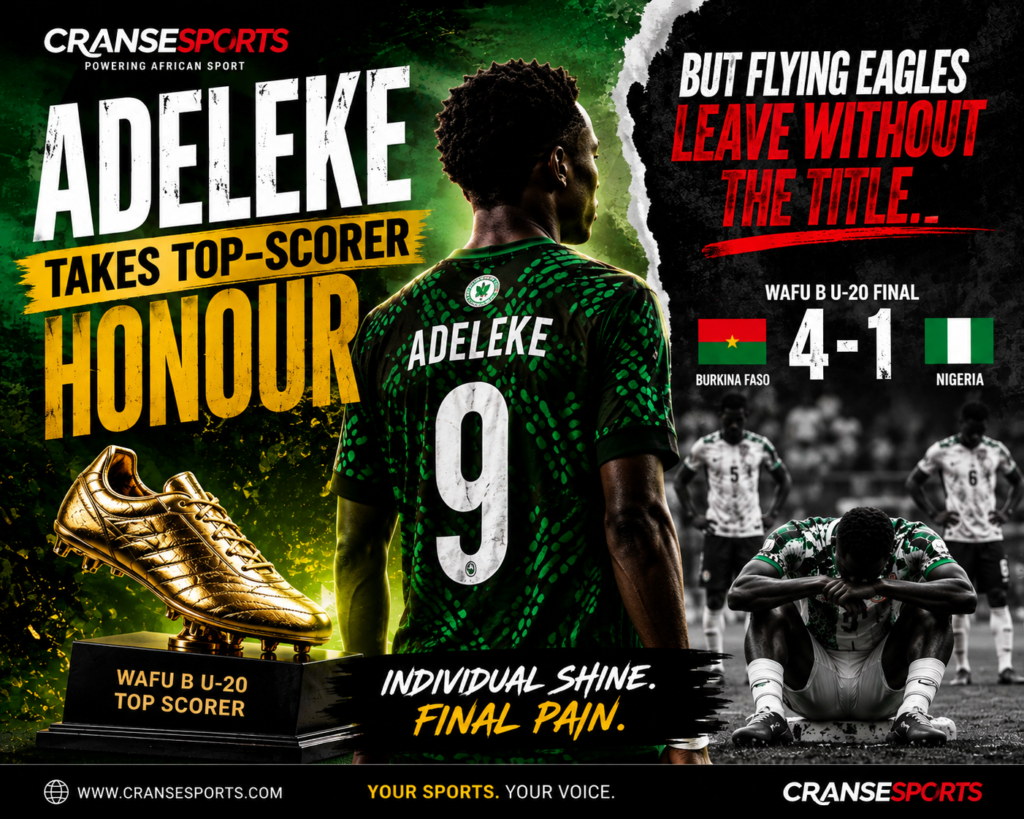 Abdulmuiz Adeleke WAFU B U-20 Golden Boot CranseSports graphic