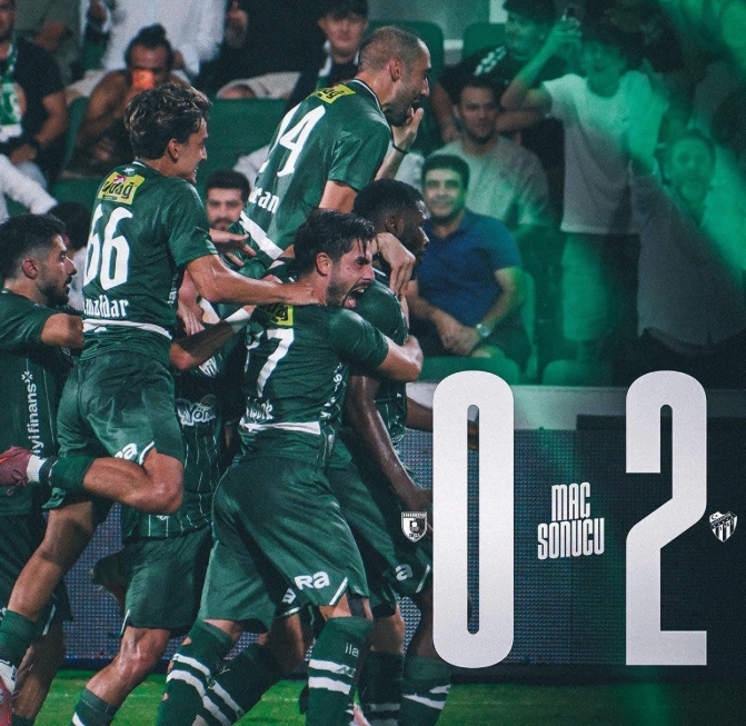 Kelechi Iheanacho scores on his Bursaspor debut against Bodrum FK