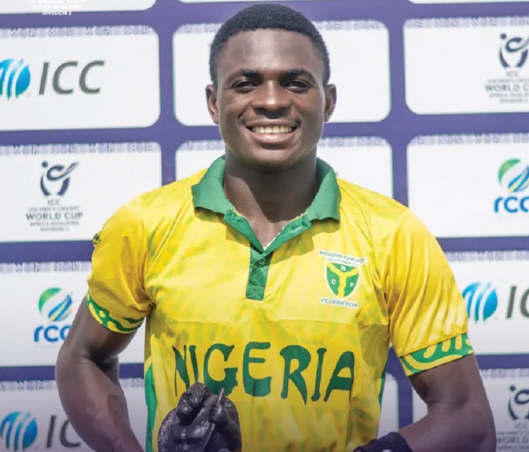 Nigeria Junior Yellow Greens celebrate U19 cricket qualifying victory over Ghana