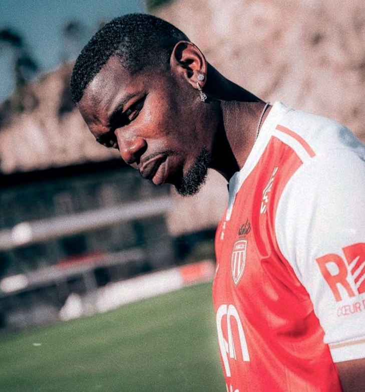 Paul Pogba during his time with AS Monaco before the mutual termination of his contract.