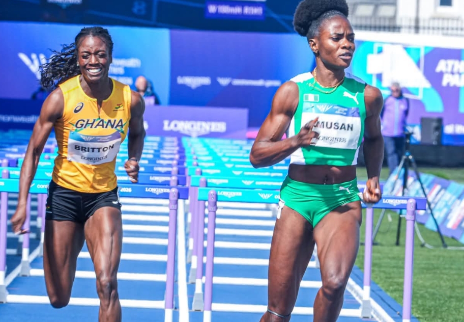 Tobi Amusan Zurich Diamond League 100m hurdles feature graphic