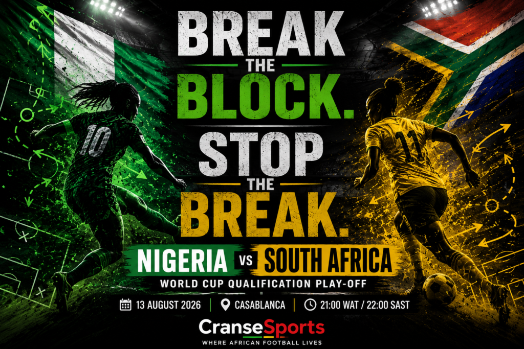 Nigeria vs South Africa Women’s World Cup qualification play-off CranseSports Match File